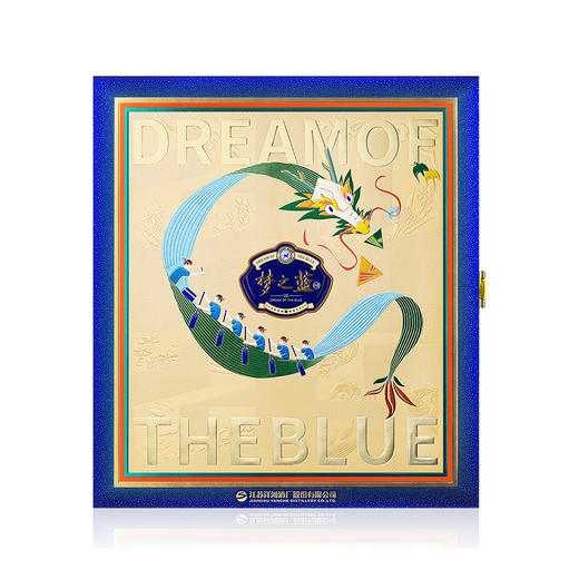 2025梦之蓝幸福安康礼盒  40.8度500mL 商品图2