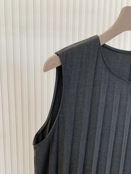 【高品质私服】【JN无袖风琴百褶连衣裙】面料垂坠性佳，顺滑有型G1311【无标出货 介意慎拍】CC 商品图10