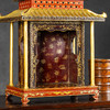 清	大漆描金重檐庑殿顶佛龛 商品缩略图3