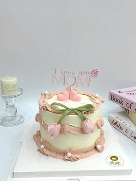 母亲节主题E款郁金香蝴蝶结