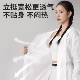 小魔一次性雨衣加厚成人便携雨衣全身防暴雨户外骑行登山徒步雨衣长款