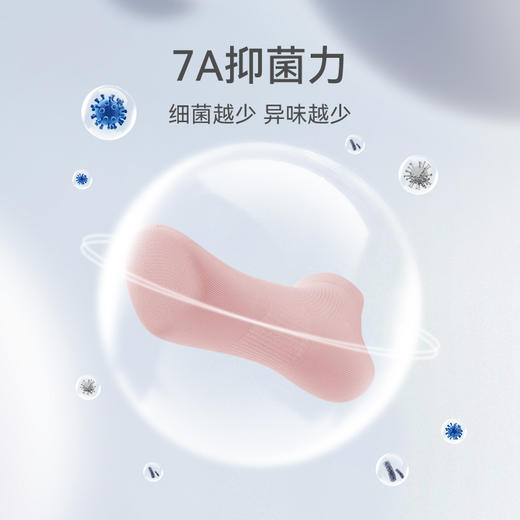米乐鱼7A抑菌纯色短筒平板袜高棉量吸汗舒适百搭成人款-4双装 商品图2