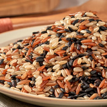 谷经百汇有机三色糙米4.2斤黑米红米轻食大米伴侣粥米搭档 低脂有机杂粮  /粮油调味 /杂粮 /谷米类 商品图5