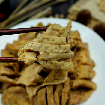 金菜地卤味兰花干辣味豆腐干开袋即食卤菜夜市小吃速食 200g*2袋 /粮油调味 /调味品 /中式酱料 商品图3
