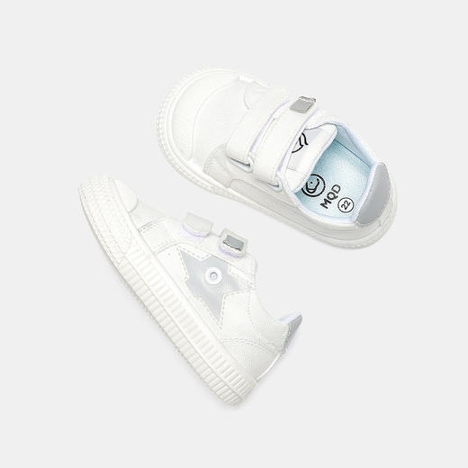 【ZY马骑顿】宝宝鞋百搭舒适低帮魔术贴板鞋轻便耐磨透气运动宝宝鞋 商品图3