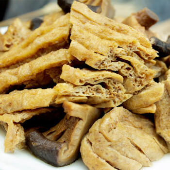 金菜地卤味兰花干辣味豆腐干开袋即食卤菜夜市小吃速食 200g*2袋 /粮油调味 /调味品 /中式酱料 商品图1