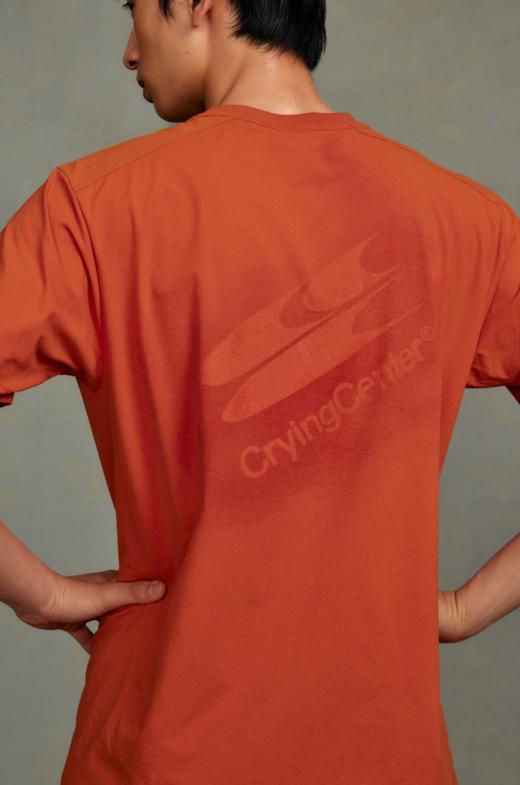 CryingCenter 水显logo速干合身运动跑步短T恤 哭喊中心 商品图4