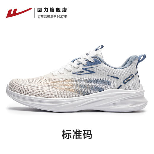 回力男鞋运动鞋男2025新款夏季男士休闲鞋网面软底减震透气跑步鞋  WXY-J621YW 商品图1