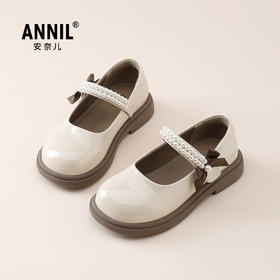 ANNIL/安奈儿女童鞋亮闪闪水晶公主舞蹈鞋皮鞋2025夏款HG5301381