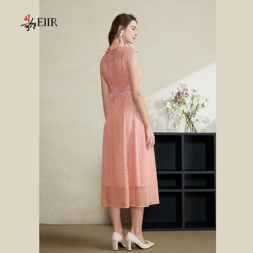 司歌衬衫无袖连衣裙水溶蕾丝重工A911017X 商品图3