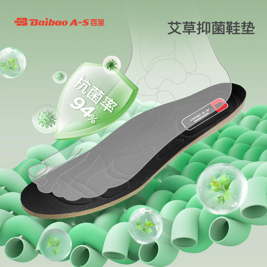 百宝运动鞋男2025春夏新款男鞋透气防滑男士休闲软底减震跑步鞋子 商品图3