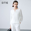 EITIE爱特爱夏季新款气质网纱飘逸慵懒通勤直筒衫上衣7813521 商品缩略图0