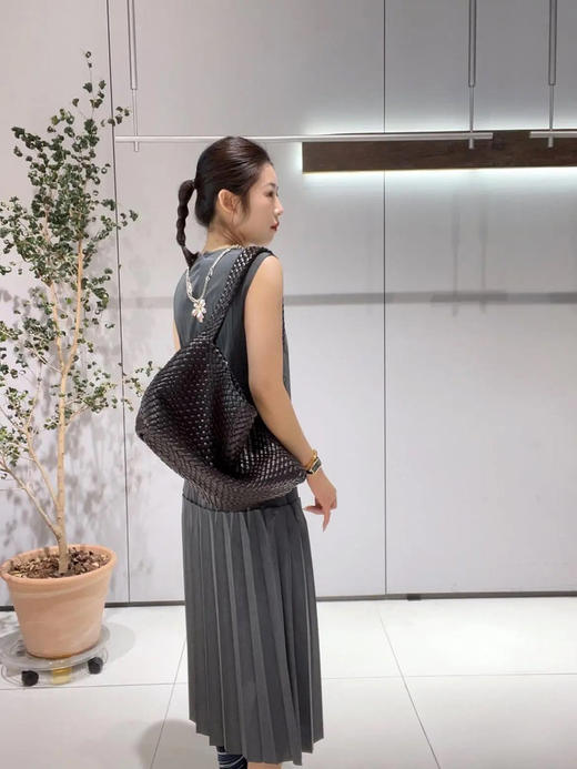 【高品质私服】【JN无袖风琴百褶连衣裙】面料垂坠性佳，顺滑有型G1311【无标出货 介意慎拍】CC 商品图5