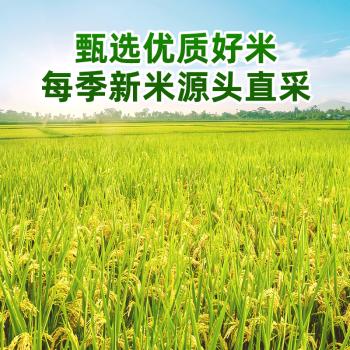 岭南穗粮小鳄柬埔寨茉莉香米  大米 长粒香米10斤 /粮油调味 /米 /泰国香米 商品图0