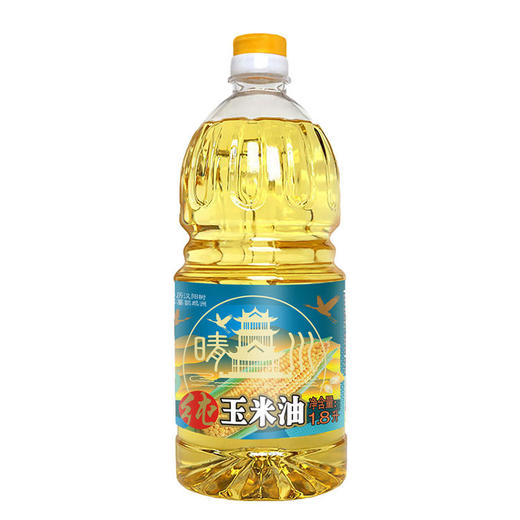 晴川非转基因物理压榨纯玉米油1.8L*6瓶（6924497924974） 商品图1