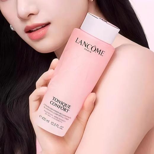 法国兰蔻清滢柔肤水粉水400ml大粉水*2瓶 赠送菁纯眼霜小样5ml*2瓶 商品图0