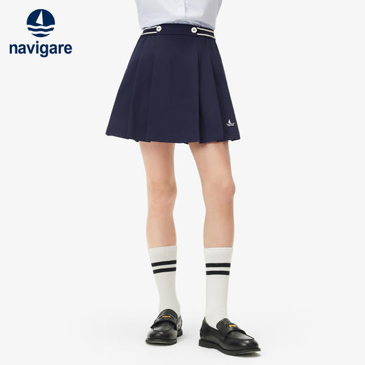 【纳维凯尔】【120-165】Navigare意大利小帆船童装女童半身裙 商品图0