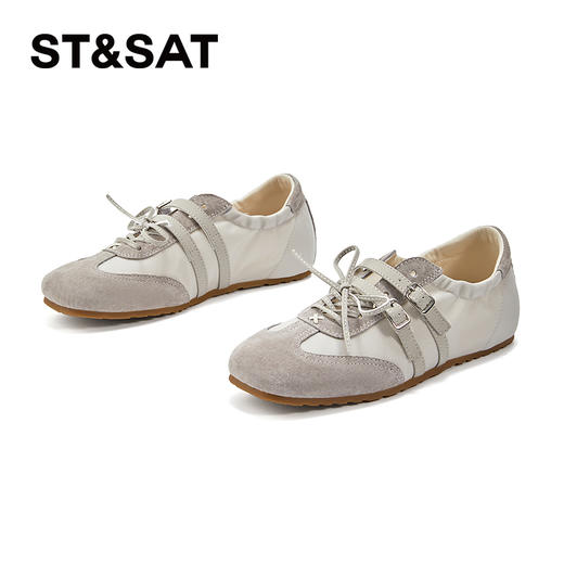 【轻量透气】星期六轻便舒适薄底芭蕾德训鞋SSD2111ER9 商品图7