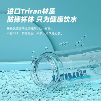 富光塑料杯户外Tritan运动水杯子男女士学生儿童随行杯便携健身大容量 商品图4