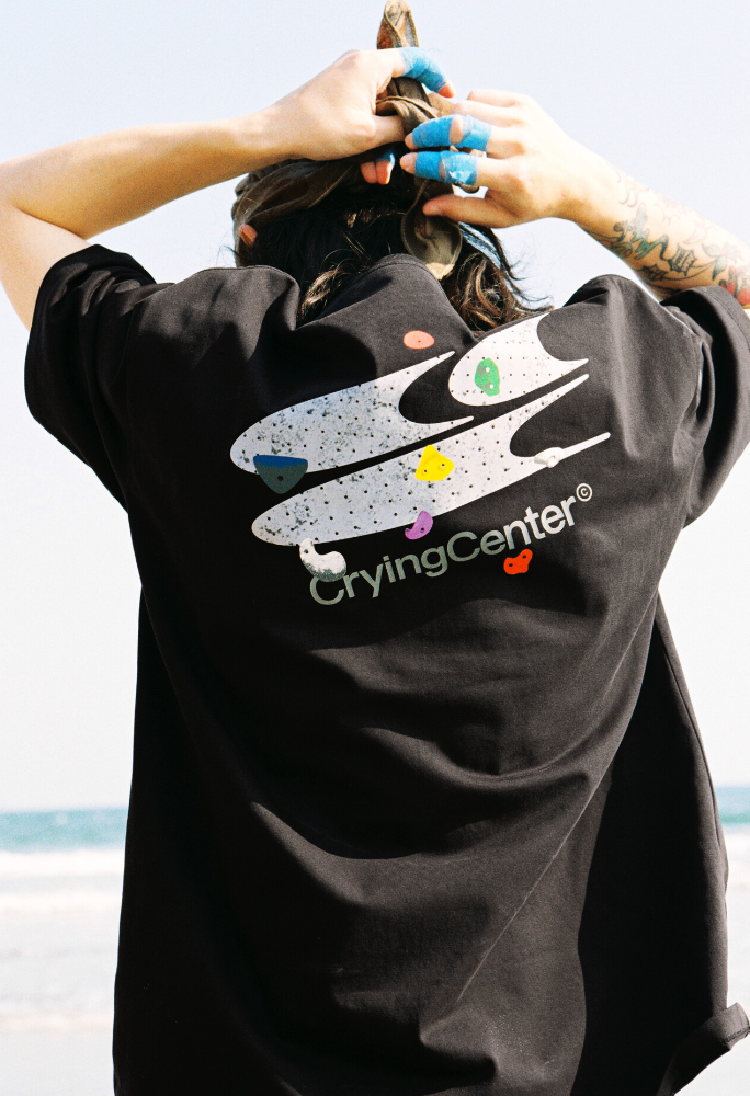 CryingCenter 攀岩馆logoTEE 哭喊中心