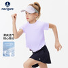 【纳维凯尔】【UPF50+吸湿吸汗】【120-165】Navigare意大利小帆船童装女童短袖T恤 商品缩略图1
