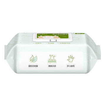 百年修医生 婴儿湿巾80抽大包 宝宝手口湿巾大包带盖 手口屁屁专用 /家庭清洁/纸品 /清洁纸品 /湿巾 商品图3