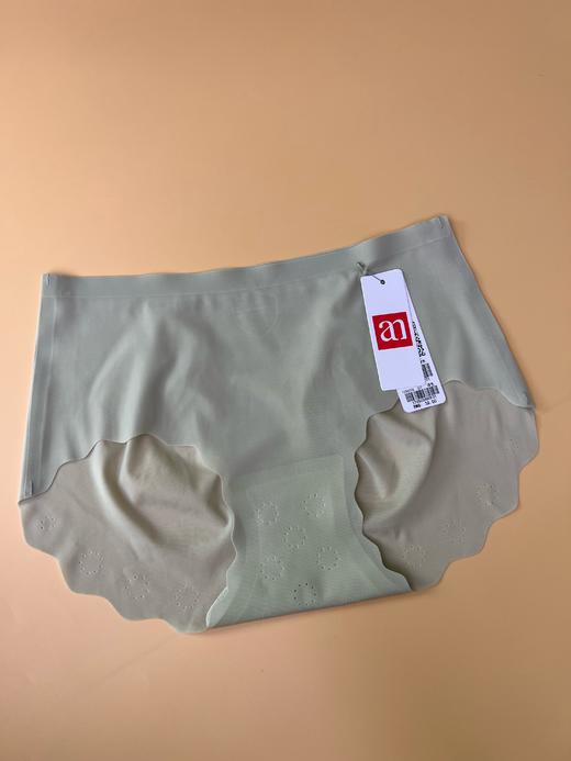 女士内裤一片式无痕裸感内裤女包臀三角裤中腰抗菌裆舒适三角内裤1295036 商品图7