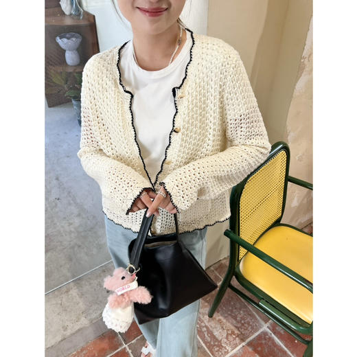 2505113   羊皮 手拎小方包 商品图3