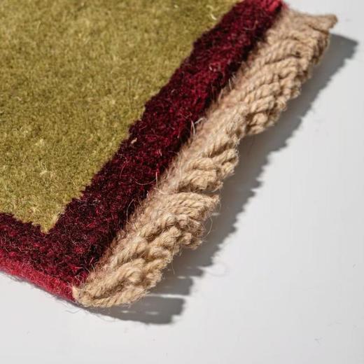 迷你手工藏毯茶杯垫 紧密厚实 舒适耐用  醍醐原创国庆饰品 商品图7