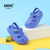 ANNIL/安奈儿男女童夏季透气休闲潮流包头洞洞平底厚底防滑软底凉鞋2025夏款HM5206349 商品缩略图1