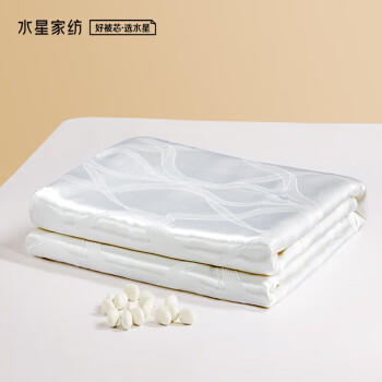水星家纺蚕丝被子空调被夏凉被子蚕丝凉感被夏被芯约2.9斤200*230cm 商品图1