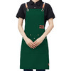 防水帆布围裙现货耐脏耐磨透气厨房餐饮服务员印字logo可定 制 商品缩略图4