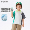 【90-140】【MQDMINI】男童夏季短袖Polo衫撞色翻领落肩袖上衣 商品缩略图2