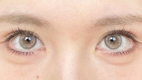 boompop日抛美瞳 烟感灰褐 14.0mm