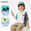 【90-140】【MQDMINI】男童夏季短袖Polo衫撞色翻领落肩袖上衣 商品缩略图3