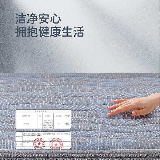 雅芳婷床垫家居床上用品维罗纳床垫天然乳胶床垫抑菌防螨防静电床垫LK080 商品图3