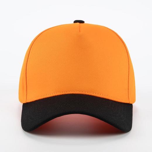 夏季帽子纯棉硬顶五片拼色棒球帽时尚百搭户外旅游遮阳防晒帽2021 商品图2