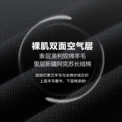 【大师绵柔】绵羊毛裸肌空气层透气针织POLO衫255Z0P925S[门店专款] 商品图4
