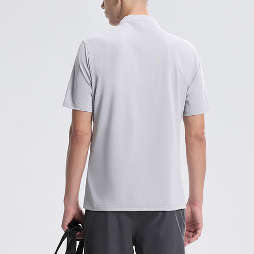 跃牌【PF系列】迪家平替2025夏季新款半拉链户外运动健身跑步清爽吸湿速干衣T恤61210 商品图3