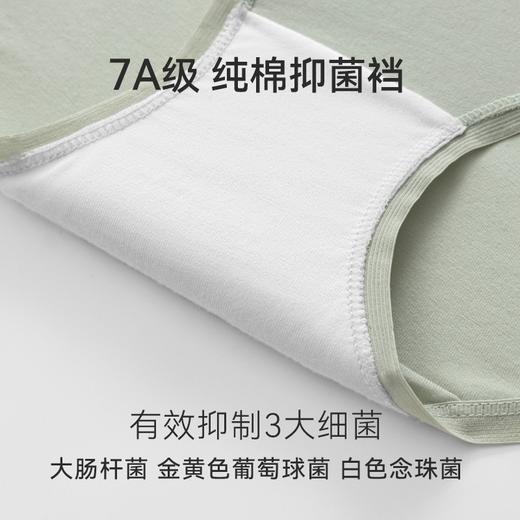 【3条装❗️新疆棉女士内裤】肌肤零感体验，亲肤好棉！女纯棉夏季7A抑jun裆少女透气无痕女生短裤头 商品图3
