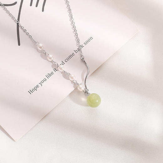 CROCUS转运珠有球必应锁骨链 商品图3