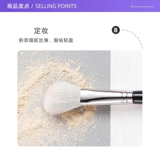 日本NARS 流光美肌轻透蜜粉饼 10g  大白饼定妆 商品图2