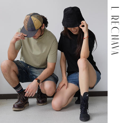 L RECNAVA 男女同款液氨无压抗菌短袖 自带凉感 运动休闲宽松大版T 商品图1