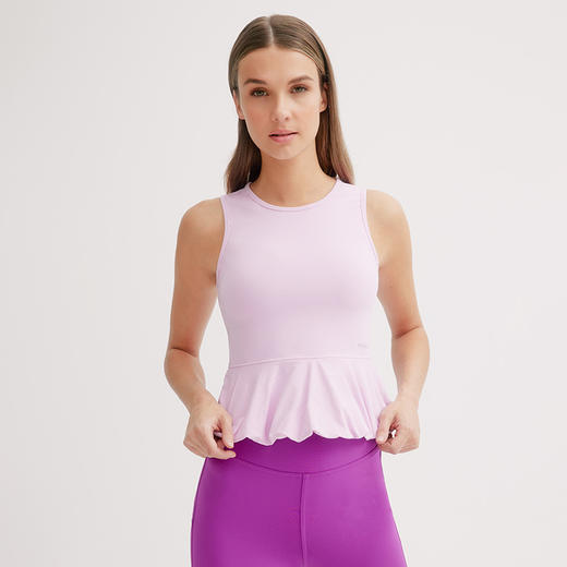 【仅剩xs/s码】瑜伽服运动上衣健身瑜伽背心轻薄透气16T30853（无胸垫） 商品图2