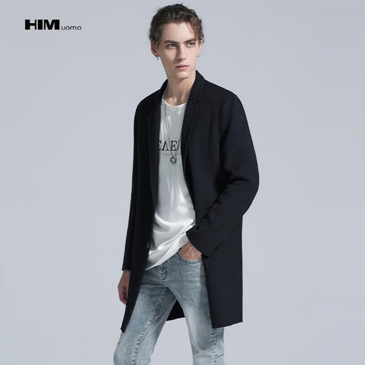 HIM漢崇  精选长款毛呢大衣 299 自选款式与尺码 商品图2