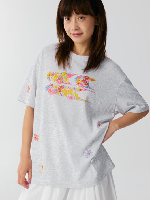 CryingCenter 手绘花园3C 点子纱宽松短袖T恤 哭喊中心 商品图6