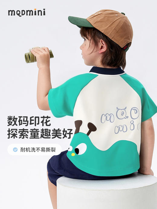 【MQDmini】【90-140】男童夏季短袖POLO衫 商品图2