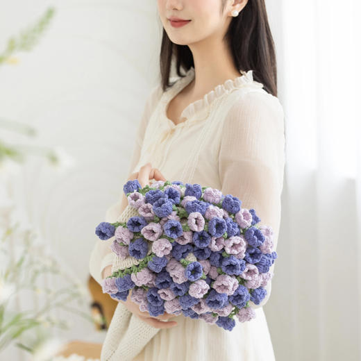 网红花束毯线材组合-4股棉版 商品图4