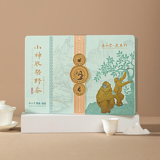 正山堂巴东红 小神农架野茶礼盒装 特级正宗湖北红茶叶送礼长辈200g 商品图5