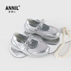 ANNIL/安奈儿女童夏季亮闪闪公主蝴蝶结皮鞋舞蹈鞋2025夏款HG5301403 商品缩略图1